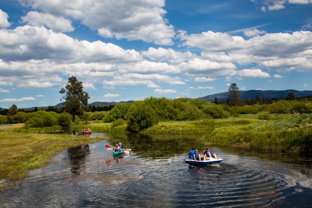 Bend-Sunriver Camping Resort 24 Ft. Yurt 12 Dış mekan fotoğraf